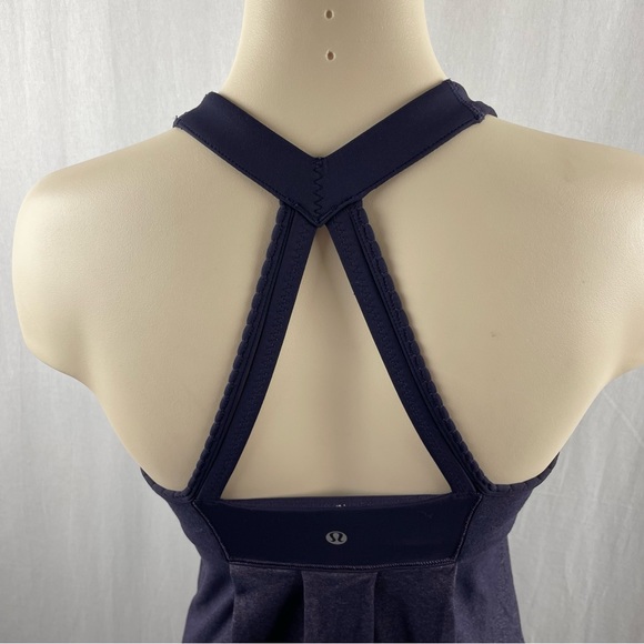 Lululemon Power Technique Tank Navy Blue 6 - Picture 8 of 9